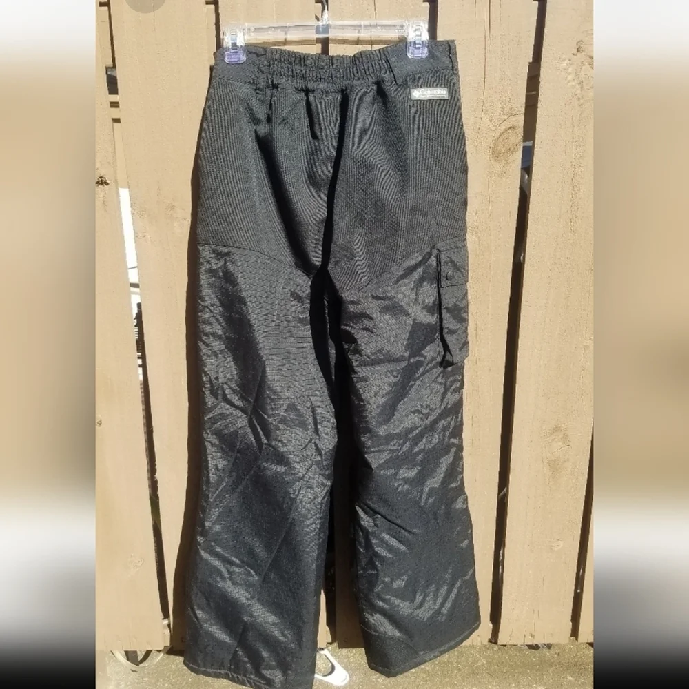 Columbia techtonite black ski pants unisex